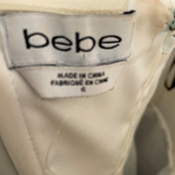 Bebe Sequin Dress Size 6 Removable Straps - Picture 5 of 5